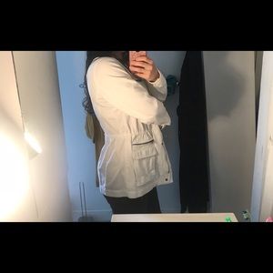 Clean all white GAP jacket- great condition size M
